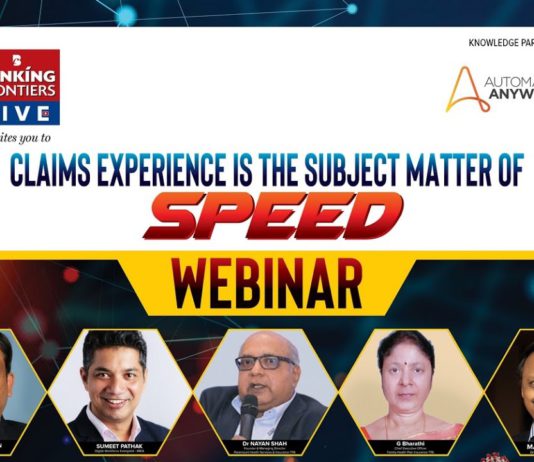 Webinar : Claims experience is the subject matter of speed