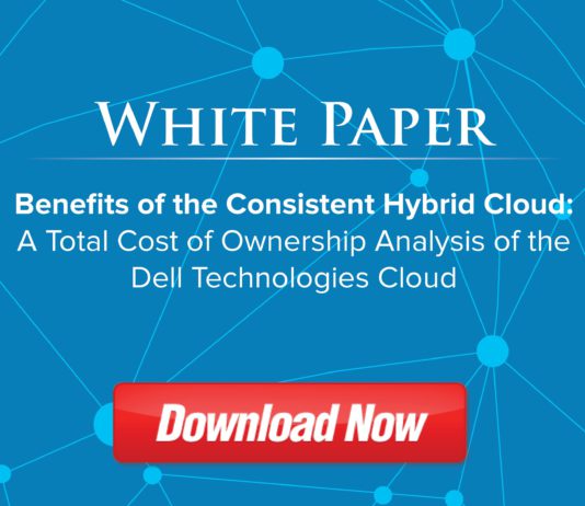 White Paper : Benefits of the Consistent Hybrid Cloud: A Total Cost of Ownership Analysis of the Dell Technologies Cloud