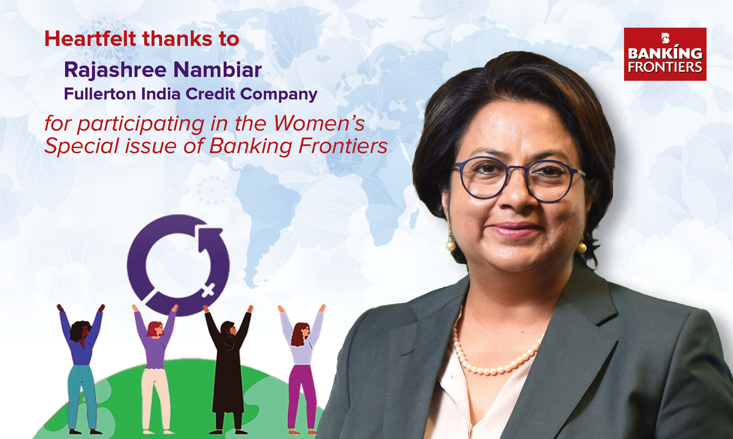 Rajashree Nambiar | International Women's Day - BankingFrontiers.live